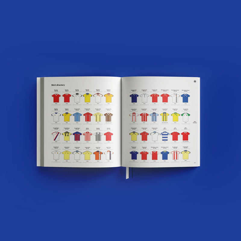 Admiral: 50 years of the replica shirt